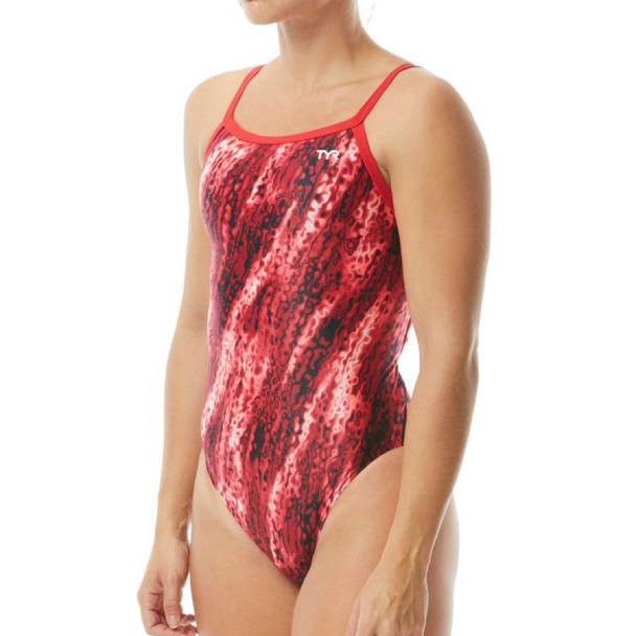 One-Piece Swimsuits * | Tyr Women'S Pytha Diamondfit Swimsuit 2021