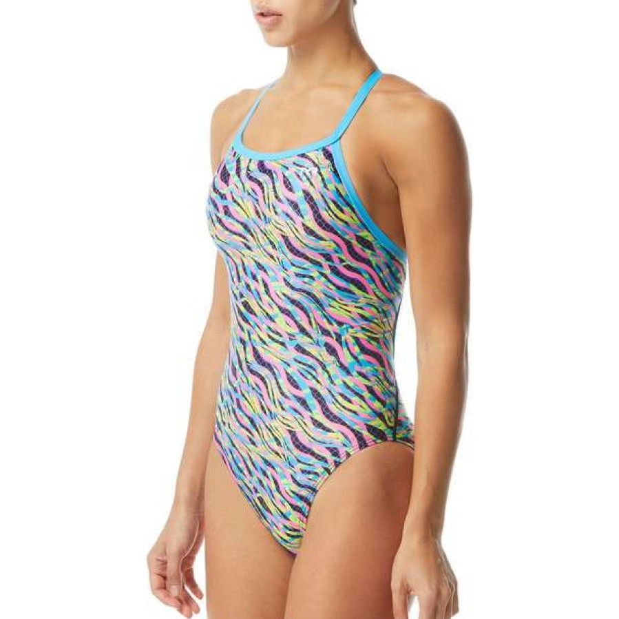 One-Piece Swimsuits * | Tyr Women'S Zazu Diamondfit Swimsuit 2020