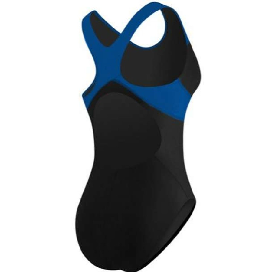 One-Piece Swimsuits * | Tyr Women'S Alliance T-Splice Maxback Swimsuit 2023