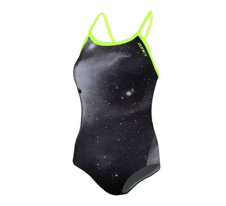 One-Piece Swimsuits * | Zone3 Women'S Cosmic Bound Back Swimsuit 2021