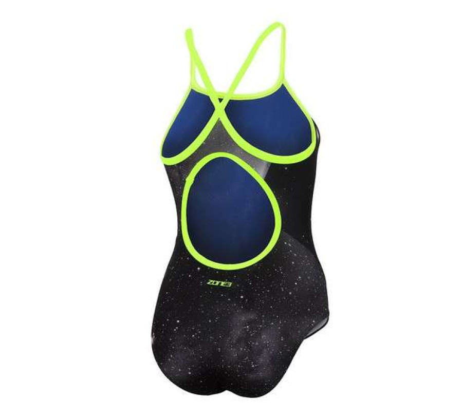 One-Piece Swimsuits * | Zone3 Women'S Cosmic Bound Back Swimsuit 2021