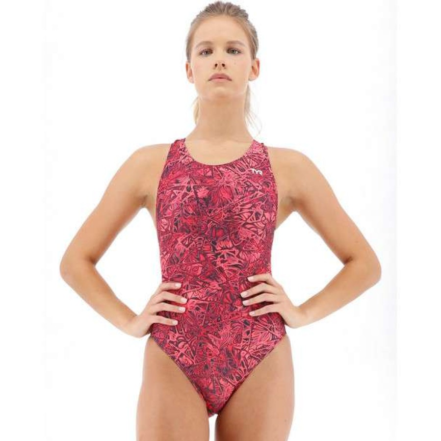 One-Piece Swimsuits * | Tyr Women'S Nebulous Maxfit Swimsuit 2022