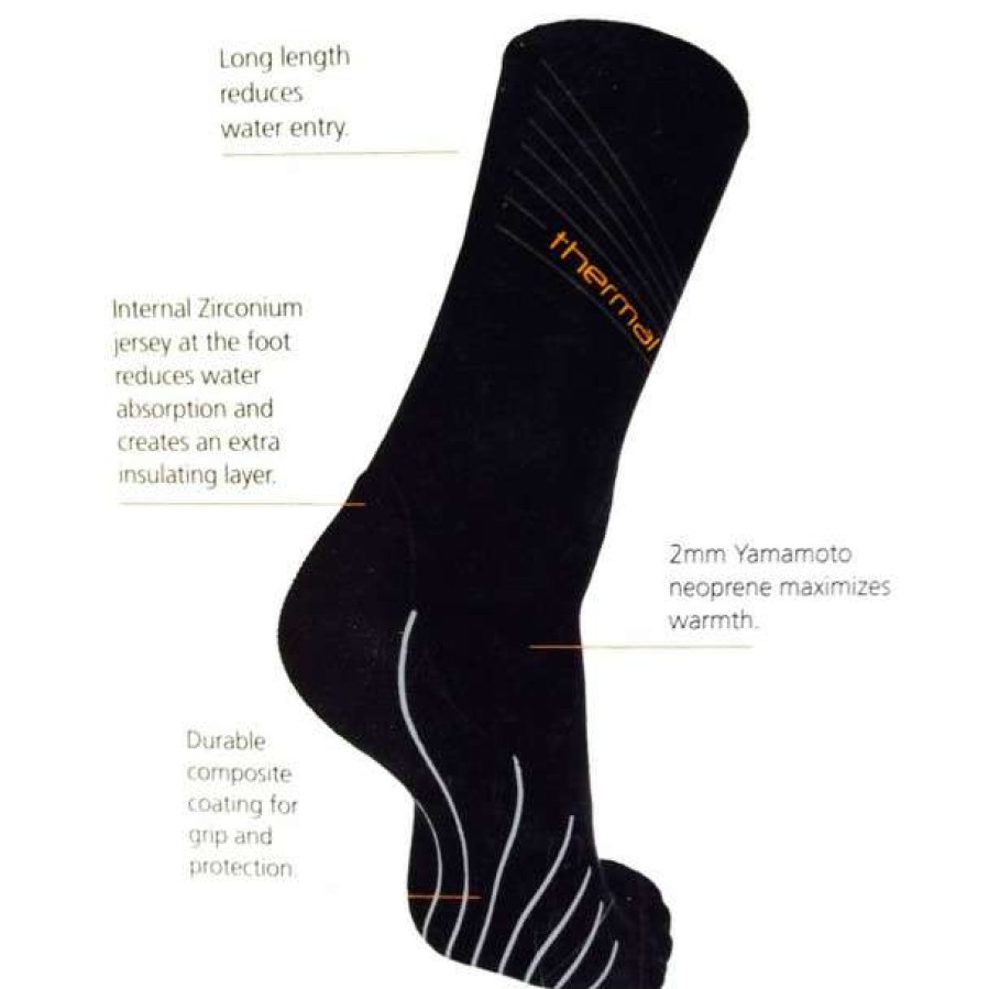 Wetsuits * | Blue Seventy Thermal Swim Sock 2023