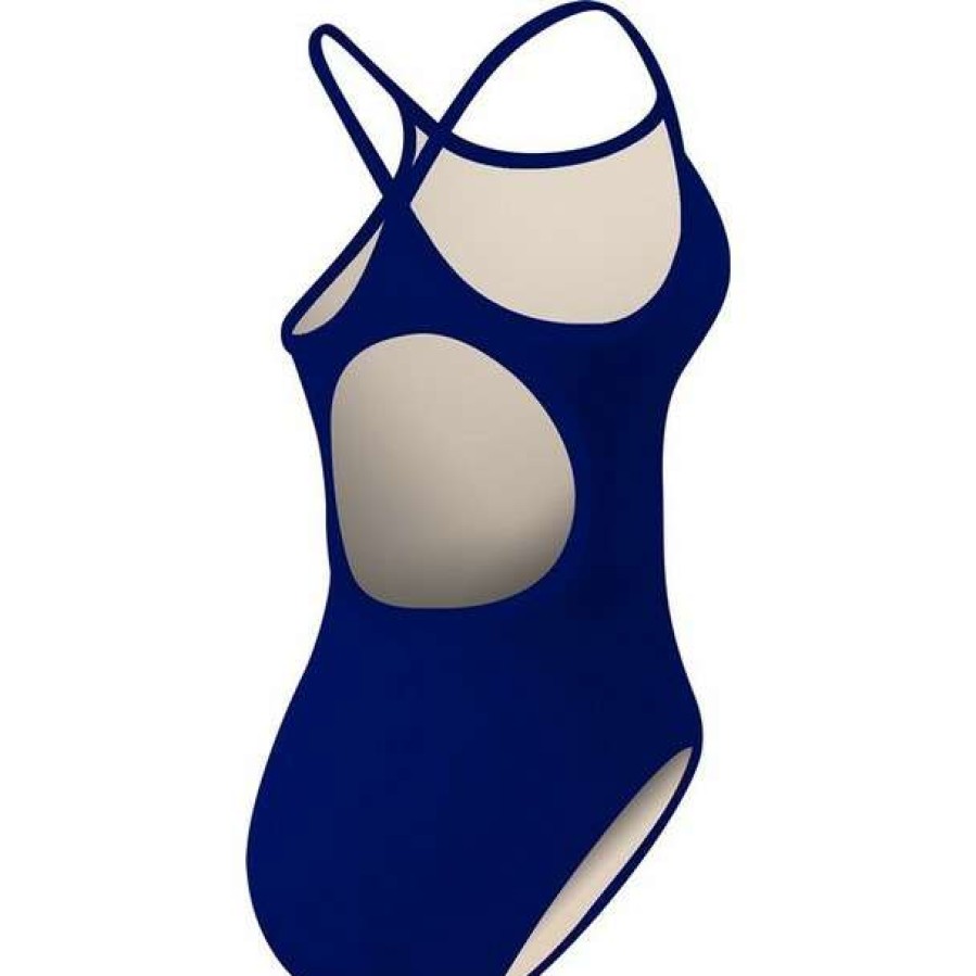 Youth Swim Wear * | Tyr Youth Solid Diamondback Swimsuit 2023