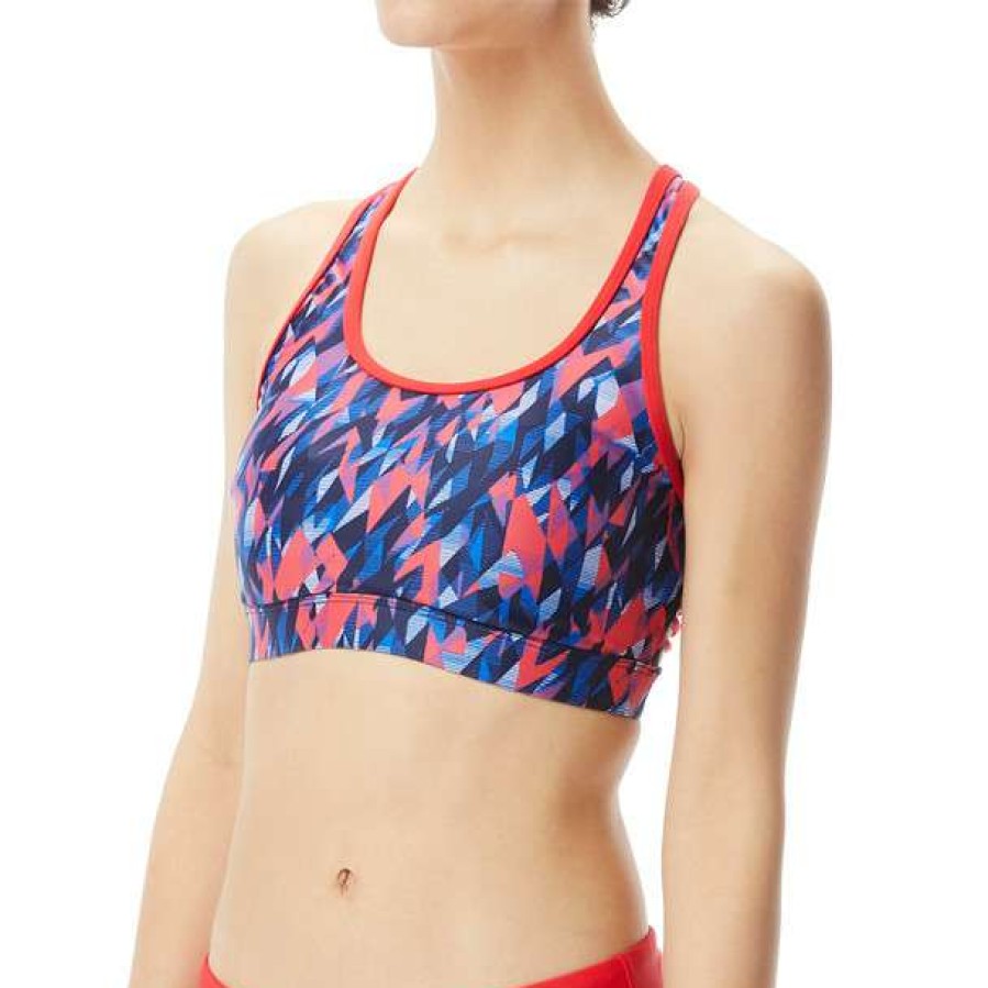 Two-Piece Swimsuits * | Tyr Women'S Polar Harley Bikini Top 2020