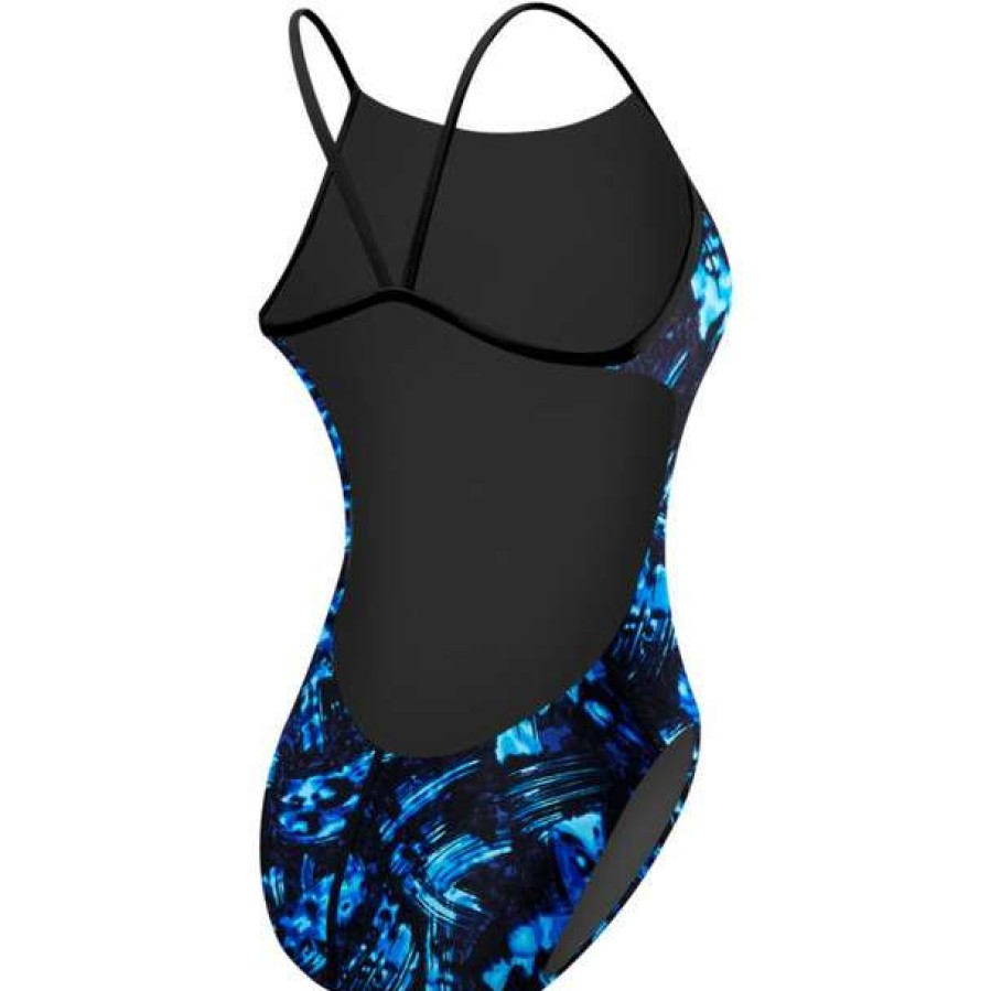 One-Piece Swimsuits * | Tyr Women'S Emulsion Cutoutfit Swimsuit 2018