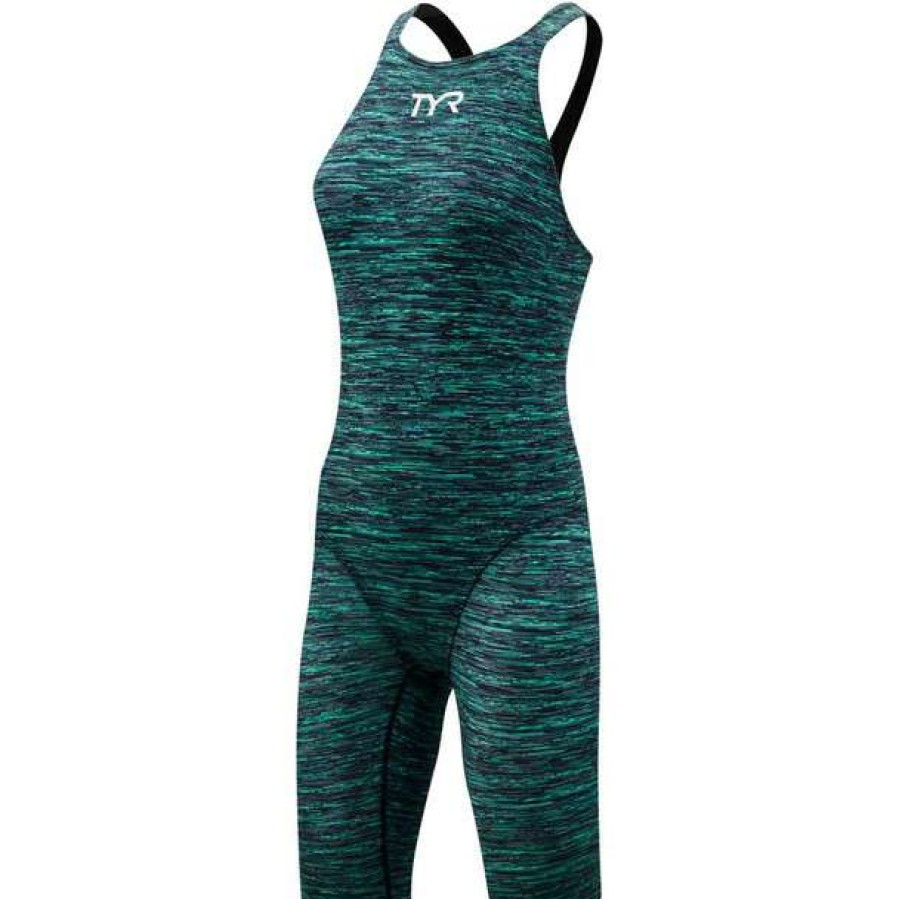 One-Piece Swimsuits * | Tyr Women'S Thresher Baja Open Back Swimsuit 2022