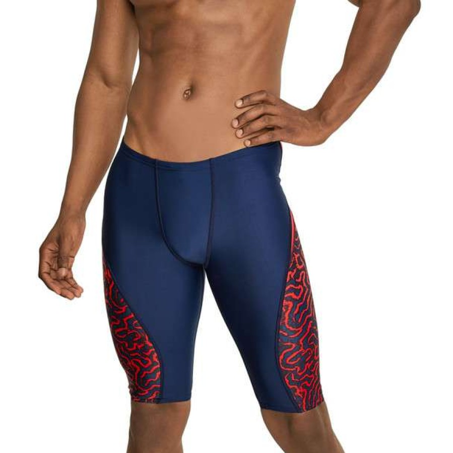 Jammers * | Speedo Men'S Race Maze Swim Jammer 2023