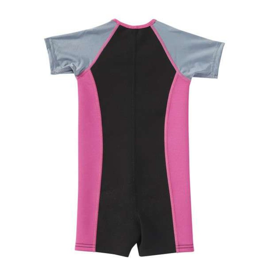 Youth Swim Wear * | Tyr Girls Solid Thermal Swim Suit 2023