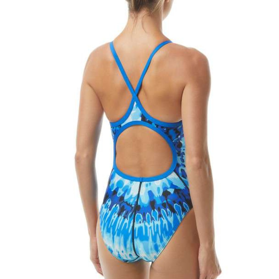 One-Piece Swimsuits * | Tyr Women'S Bohemian Durafast Elite Diamondfit Swimsuit 2022