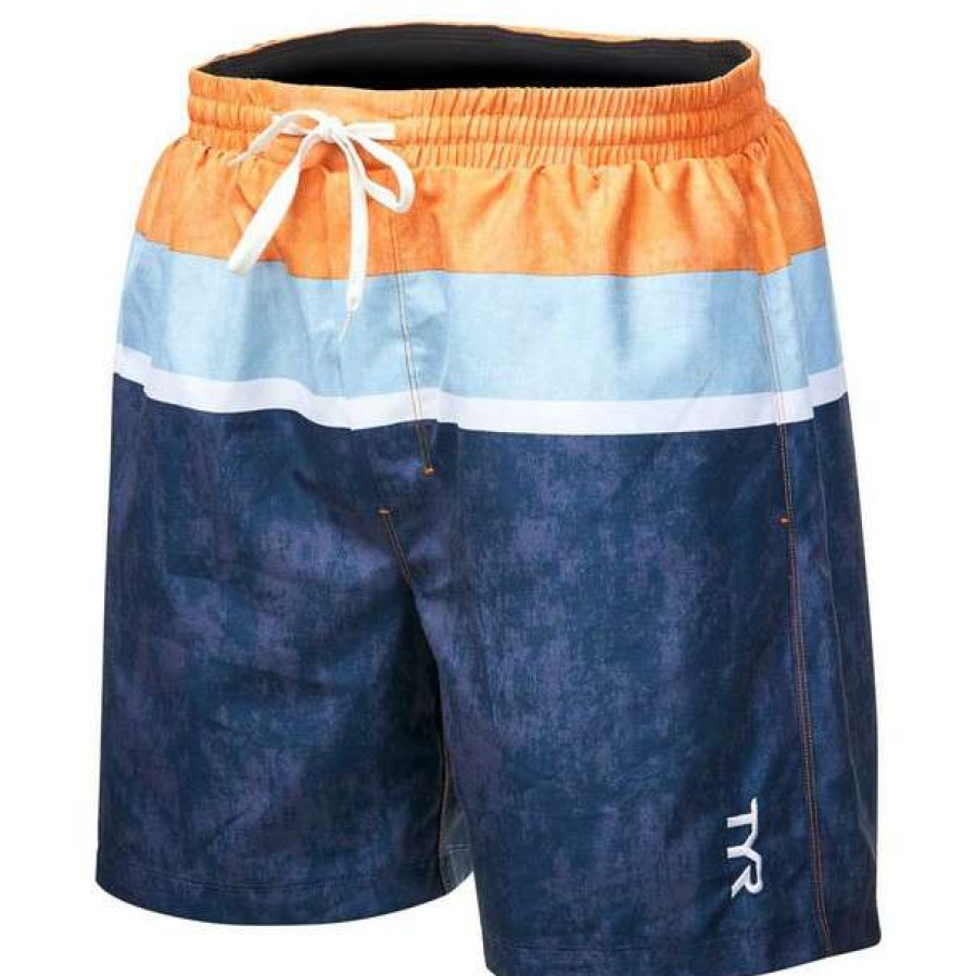 Trunks * | Tyr Men'S Horizon Atlantic Swim Short 2021