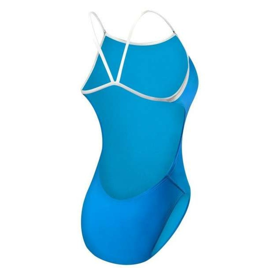 One-Piece Swimsuits * | Tyr Women'S Solid Thin-X Back