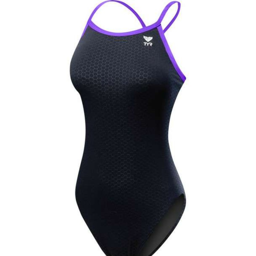 One-Piece Swimsuits * | Tyr Women'S Hexa Diamondfit Swimsuit 2023