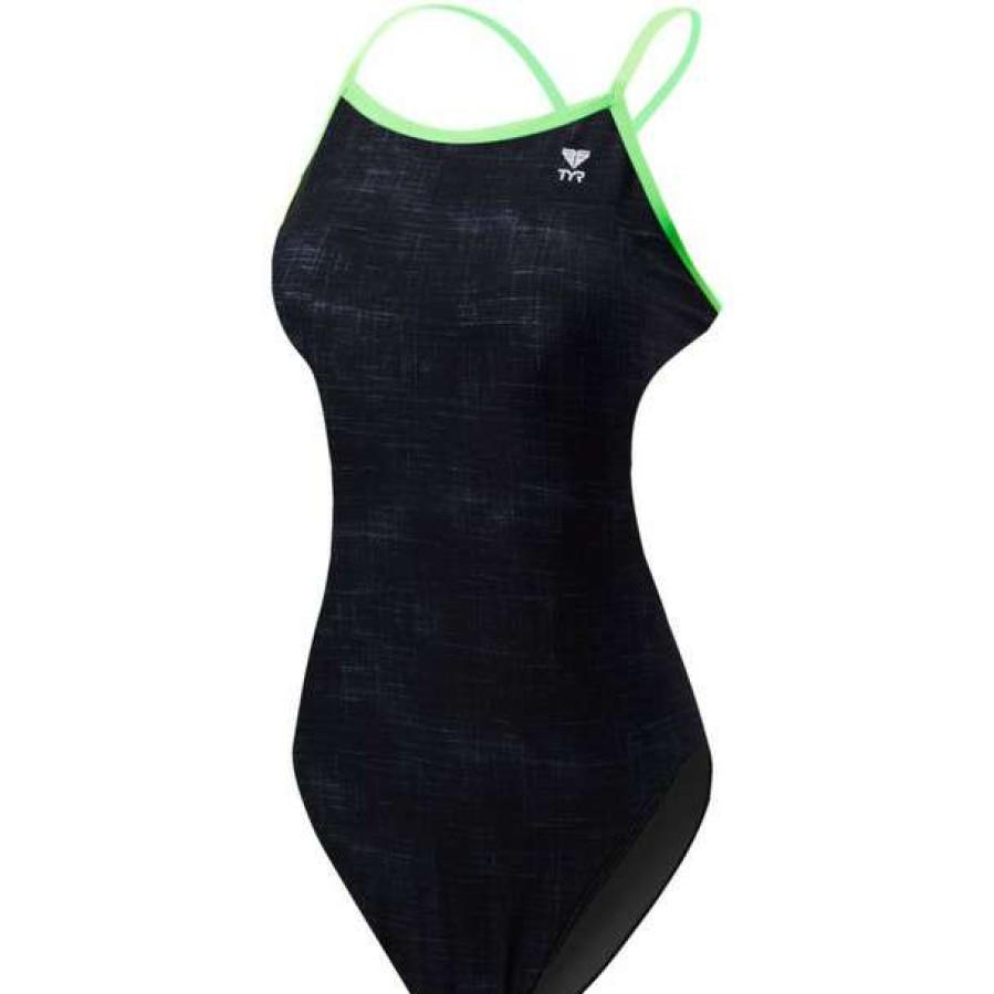 One-Piece Swimsuits * | Tyr Women'S Sandblasted Diamondfit Swimsuit 2021