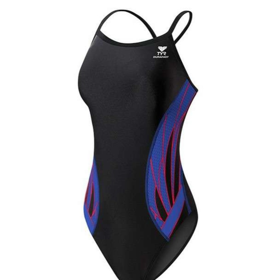 One-Piece Swimsuits * | Tyr Women'S Phoenix Splice Diamondfit Swimsuit 2022