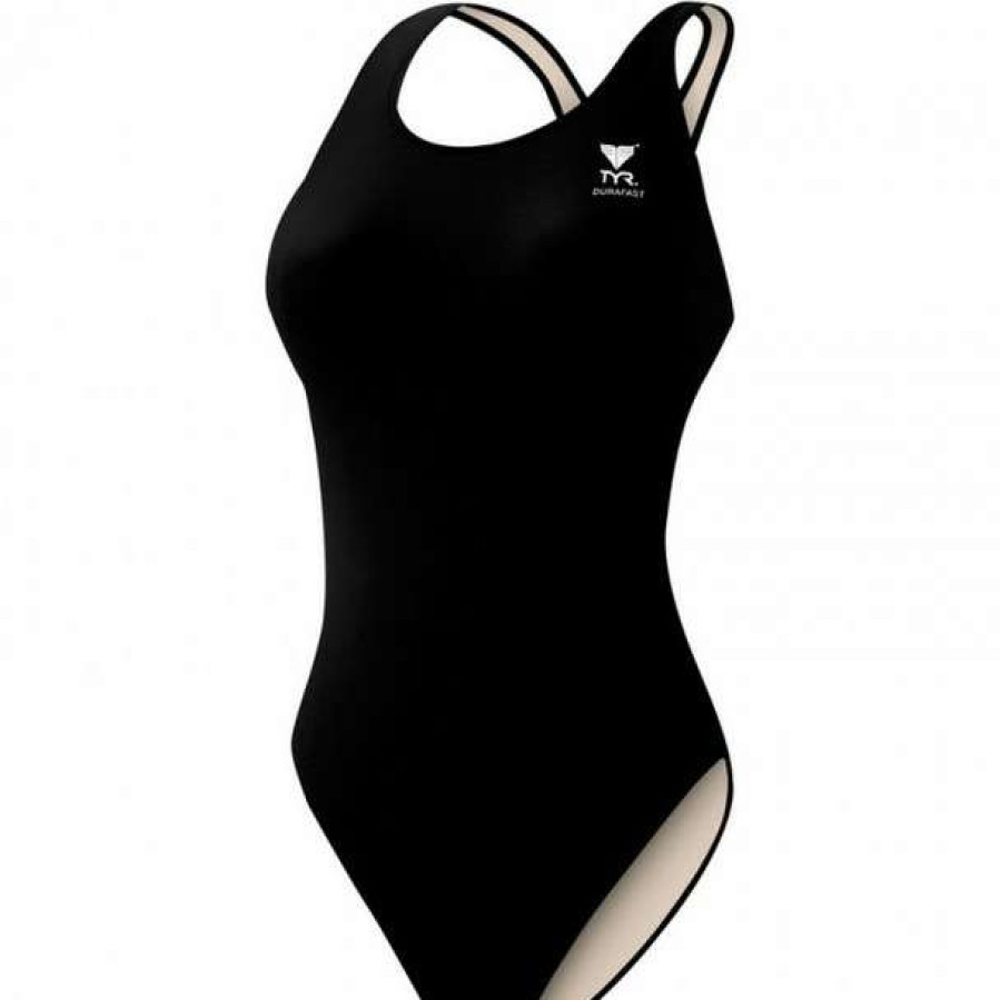 One-Piece Swimsuits * | Tyr Women'S Durafast Maxback Swimsuit 2023