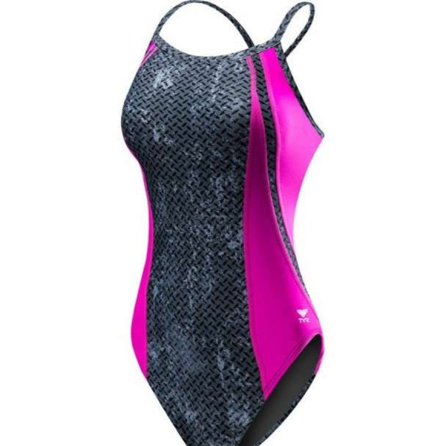 One-Piece Swimsuits * | Tyr Women'S Viper Diamondfit Swimsuit 2018