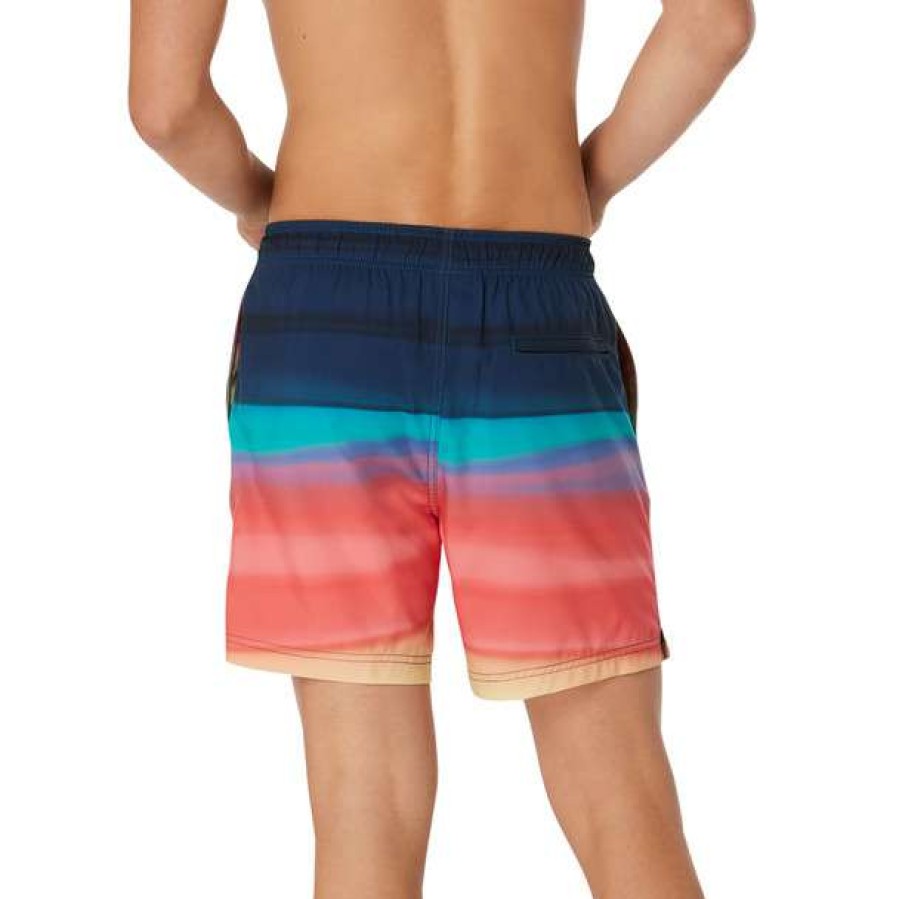 Trunks * | Speedo Men'S Bondi Blend Redondo Edge 17 Volley Swim Short 2023