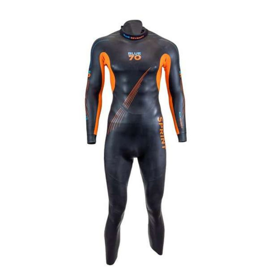 Wetsuits * | Blue Seventy Men'S Orange Sprint Wetsuit 2022