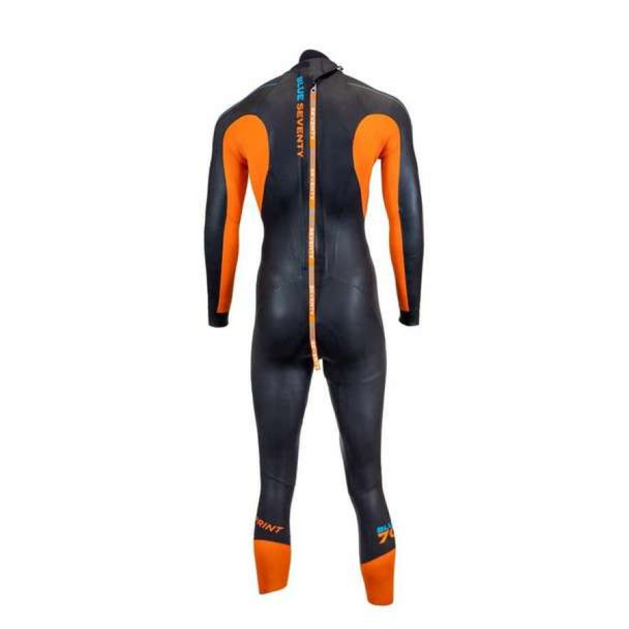 Wetsuits * | Blue Seventy Men'S Orange Sprint Wetsuit 2022