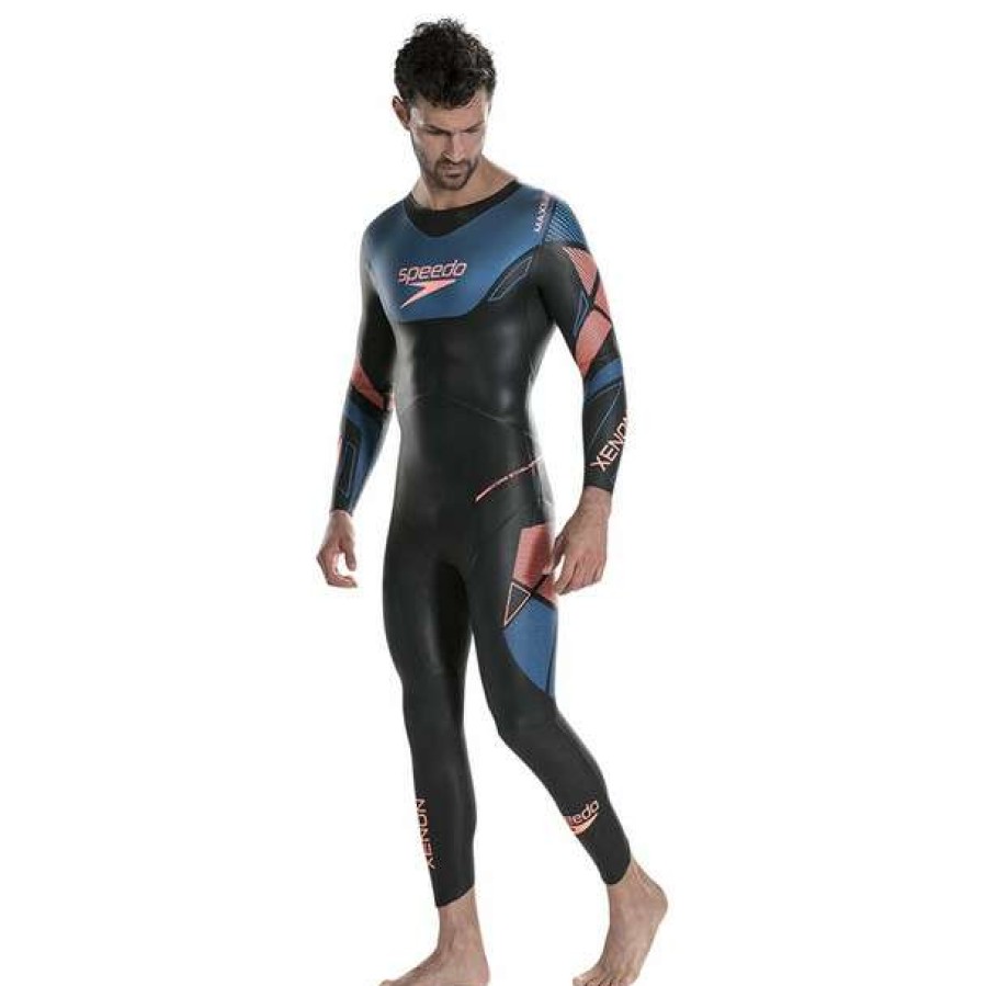 Wetsuits * | Speedo Men'S Fastskin Xenon Full Sleeve Wetsuit 2020