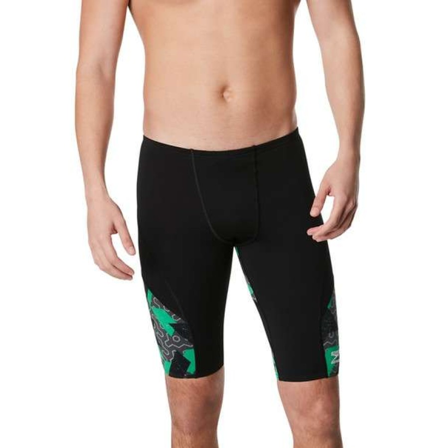 Jammers * | Speedo Men'S Ruse Blocks Jammer 2023