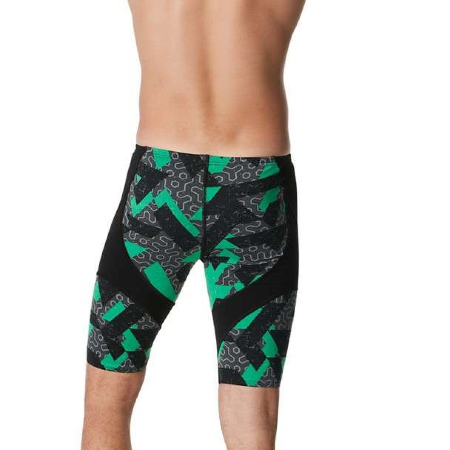 Jammers * | Speedo Men'S Ruse Blocks Jammer 2023