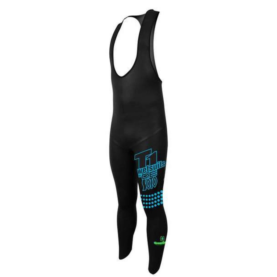 Wetsuits * | Desoto T1 Black Pearl Bibjohn Wetsuit 2023