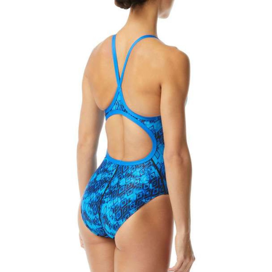 One-Piece Swimsuits * | Tyr Women'S Glacial Diamondfit Swimsuit 2022