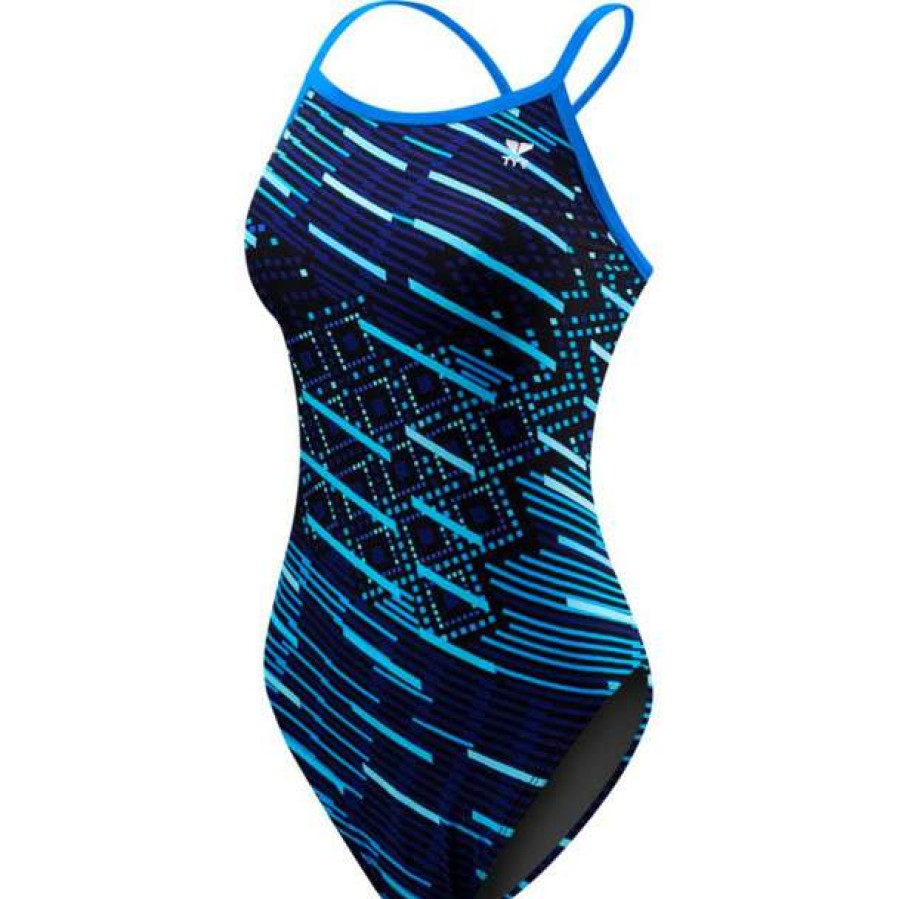 One-Piece Swimsuits * | Tyr Women'S Zyex Diamondfit Swimsuit 2018