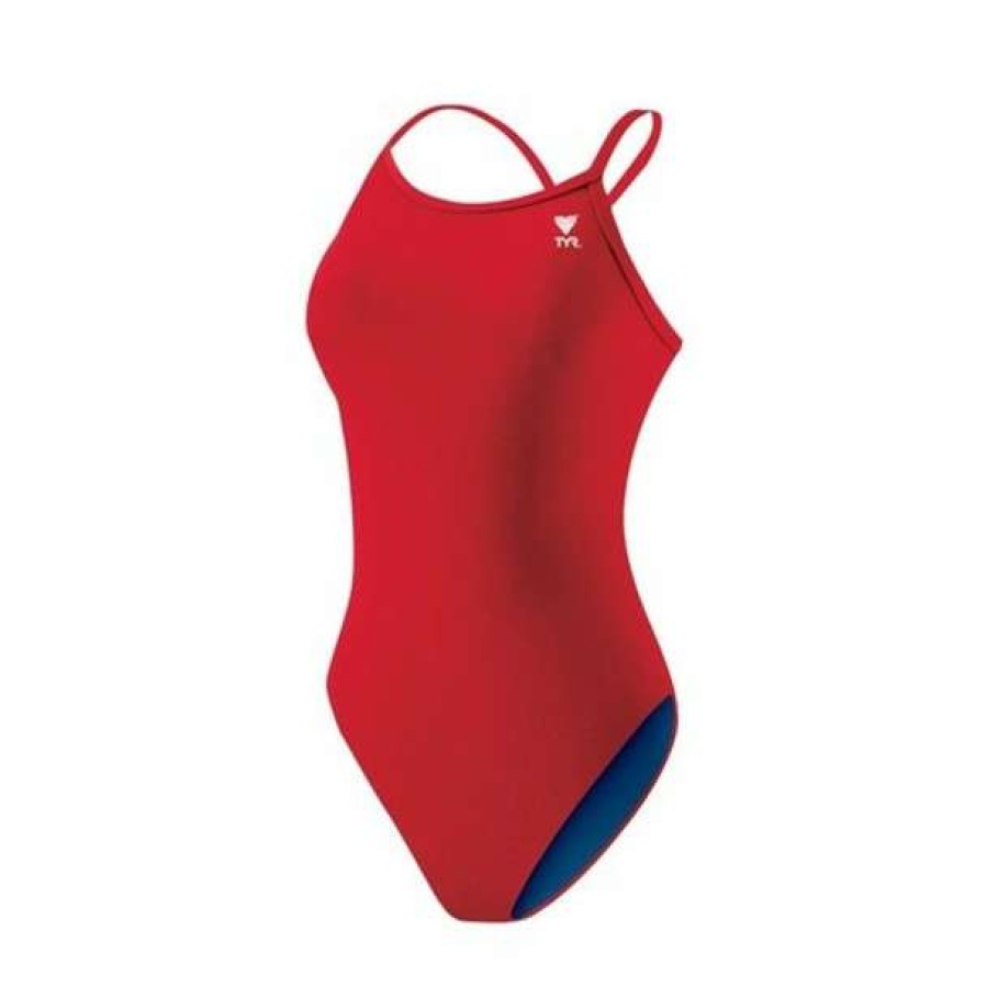 One-Piece Swimsuits * | Tyr Women'S Solid Diamondback Swimsuit 2023