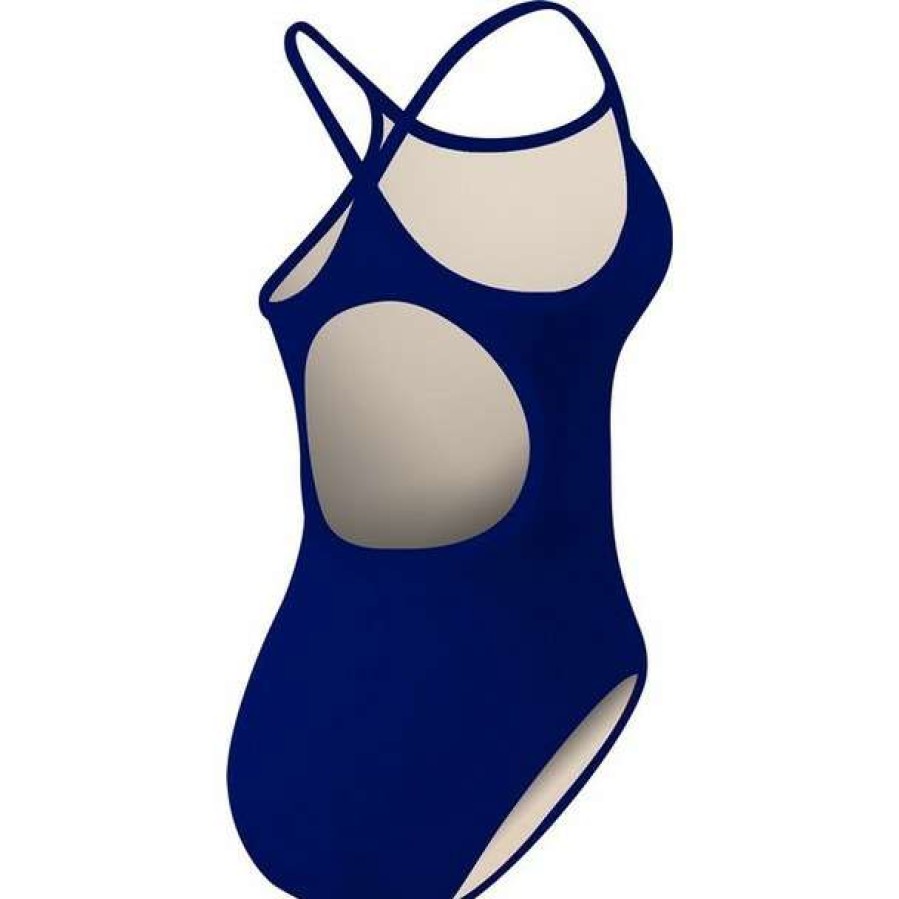 One-Piece Swimsuits * | Tyr Women'S Solid Diamondback Swimsuit 2023