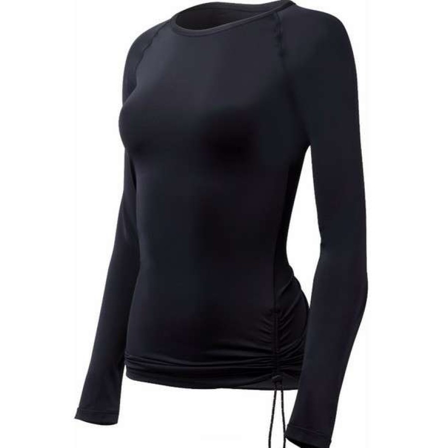 Two-Piece Swimsuits * | Tyr Women'S Belize Long Sleeve Rash Guard 2023