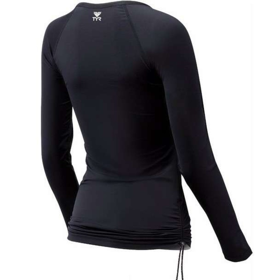 Two-Piece Swimsuits * | Tyr Women'S Belize Long Sleeve Rash Guard 2023