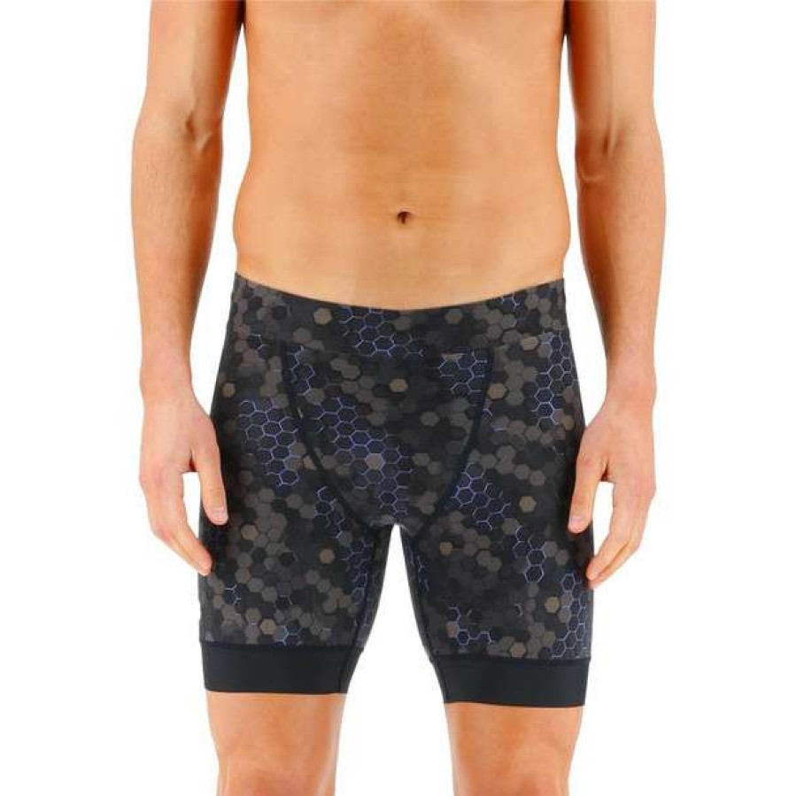 Jammers * | Tyr Men'S Carbon Hex Jammer 6.5 2023