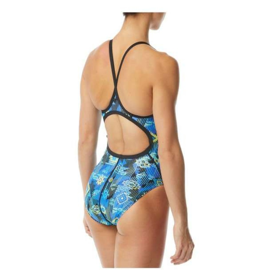 One-Piece Swimsuits * | Tyr Women'S Azoic Diamondfit Swimsuit 2020