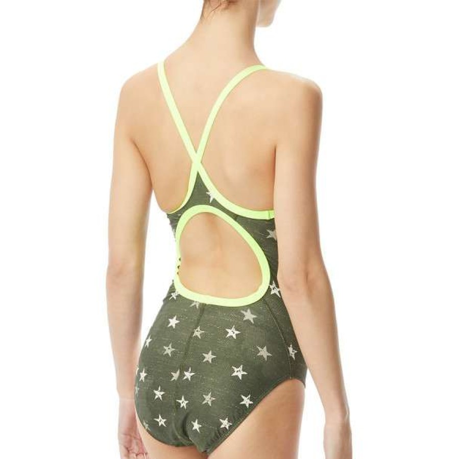 One-Piece Swimsuits * | Tyr Women'S Stargazed Diamondfit Swimsuit 2020