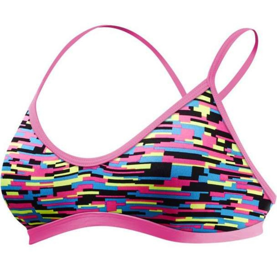 Two-Piece Swimsuits * | Tyr Women'S Drift Trinity Bikini Top 2018